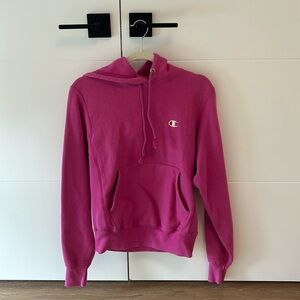 Hot pink champion hoodie